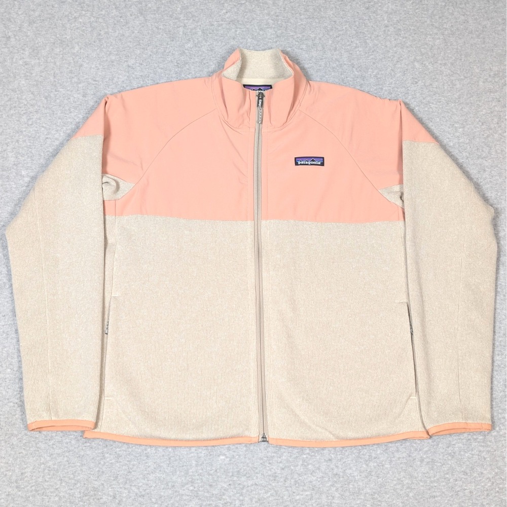 Patagonia Better Sweater Shelled Jacket Womens Size Medium Pink